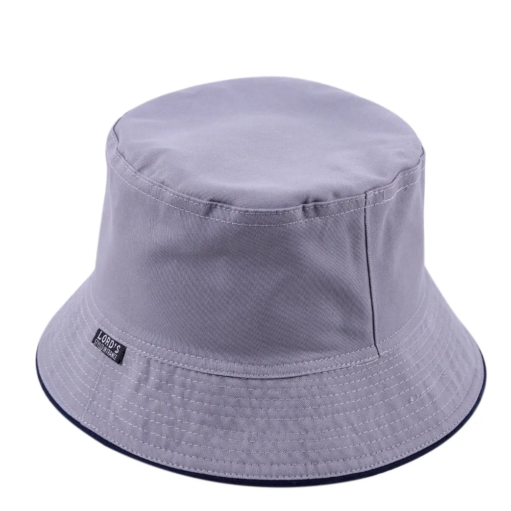 100% Cotton Bucket Hat Reversible Soild Color