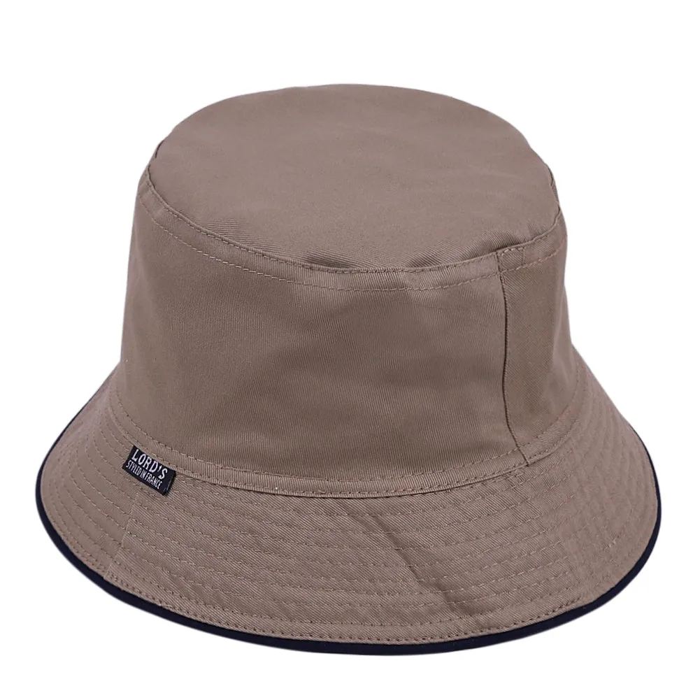 100% Cotton Bucket Hat Reversible Soild Color