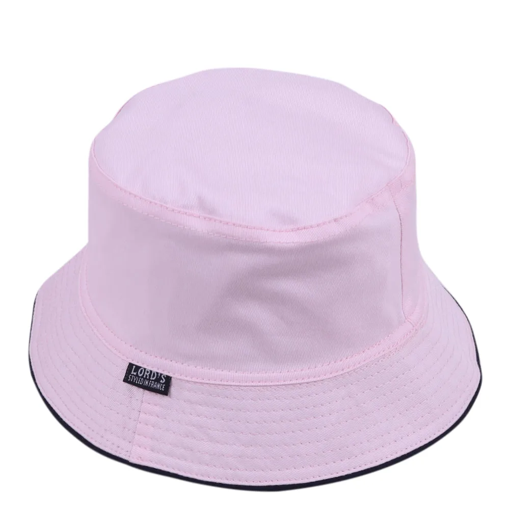 100% Cotton Bucket Hat Reversible Soild Color