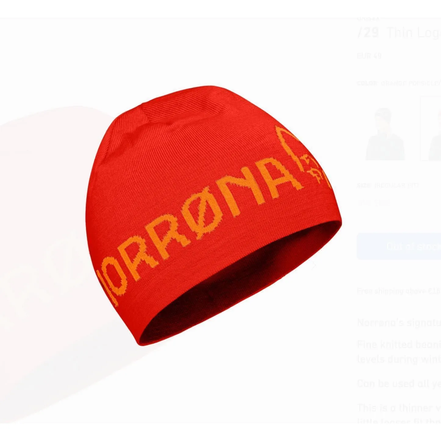 /29  Thin Logo Beanie