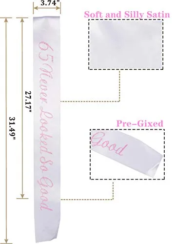65th Birthday Gifts for Women, 65th Birthday Decorations for Women, 65th Birthday Baseball