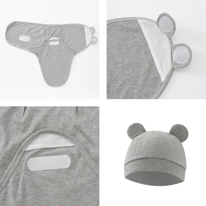 Adjustable 2-Piece Newborn Sleepsack Set