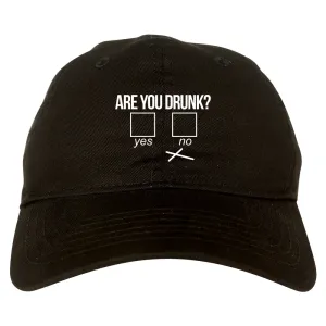 Are You Drunk Funny Beer Drinking Party Mens Dad Hat