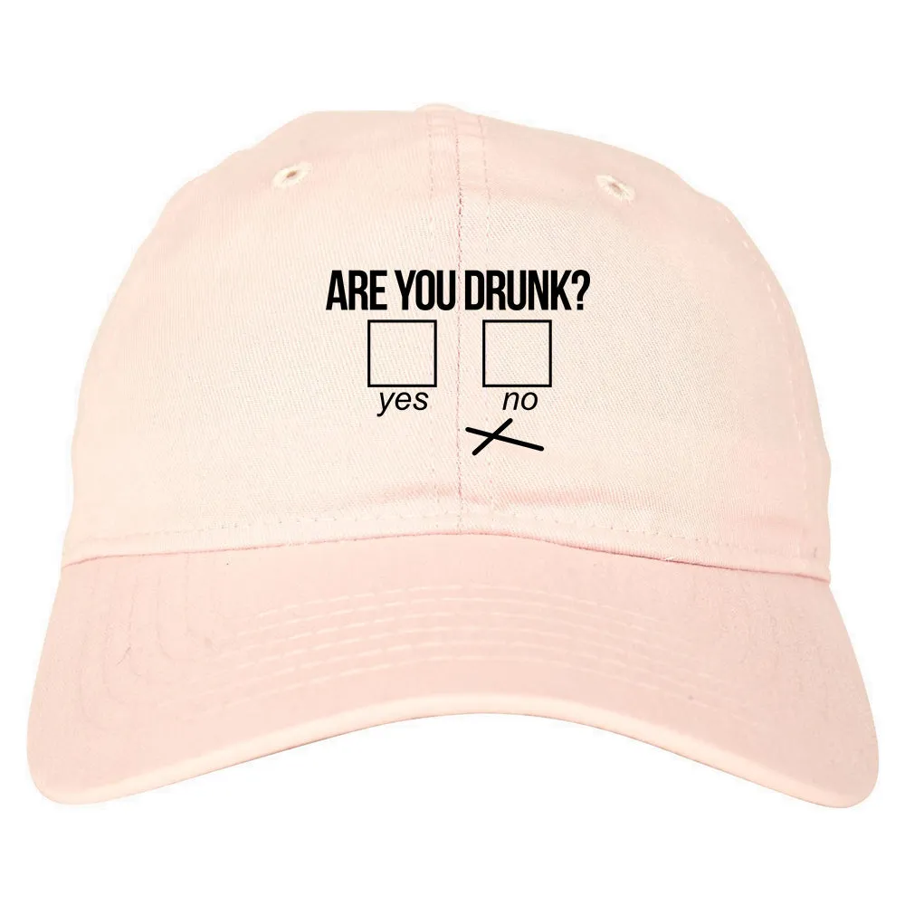 Are You Drunk Funny Beer Drinking Party Mens Dad Hat