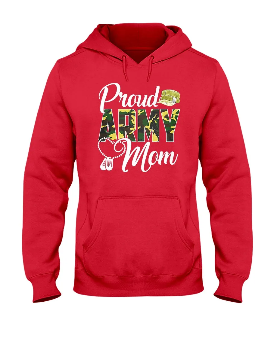 Army Mom Camo Hat T-shirts