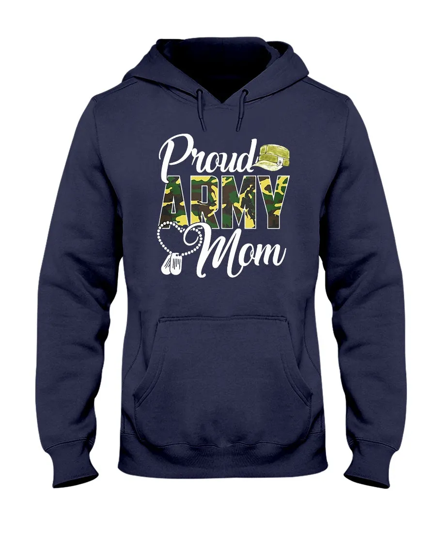 Army Mom Camo Hat T-shirts