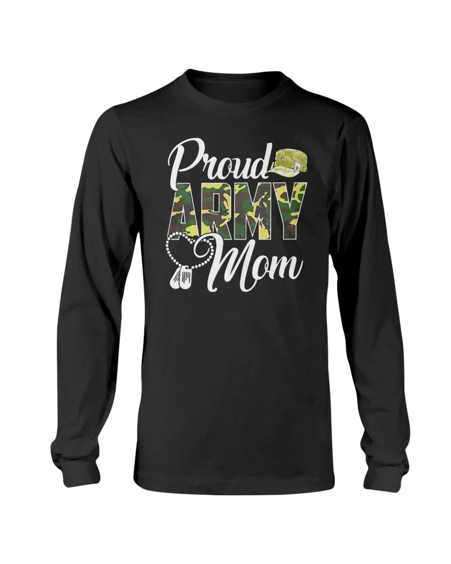 Army Mom Camo Hat T-shirts