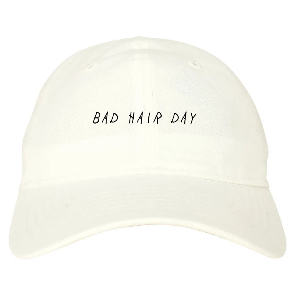 Bad Hair Day Mens Dad Hat Baseball Cap
