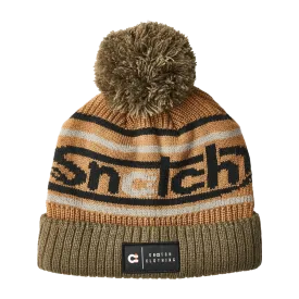 Beanie Jacquard Army Brown