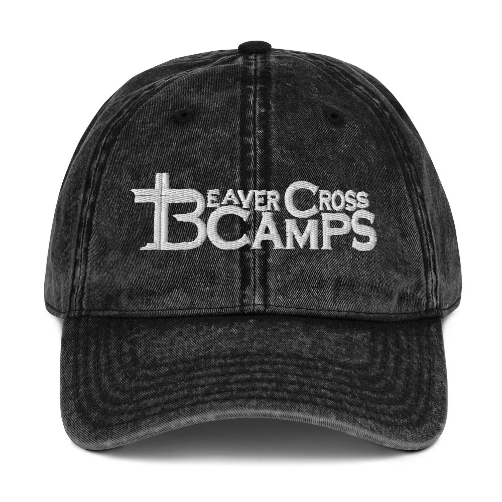 Beaver Cross Vintage Cotton Twill Cap