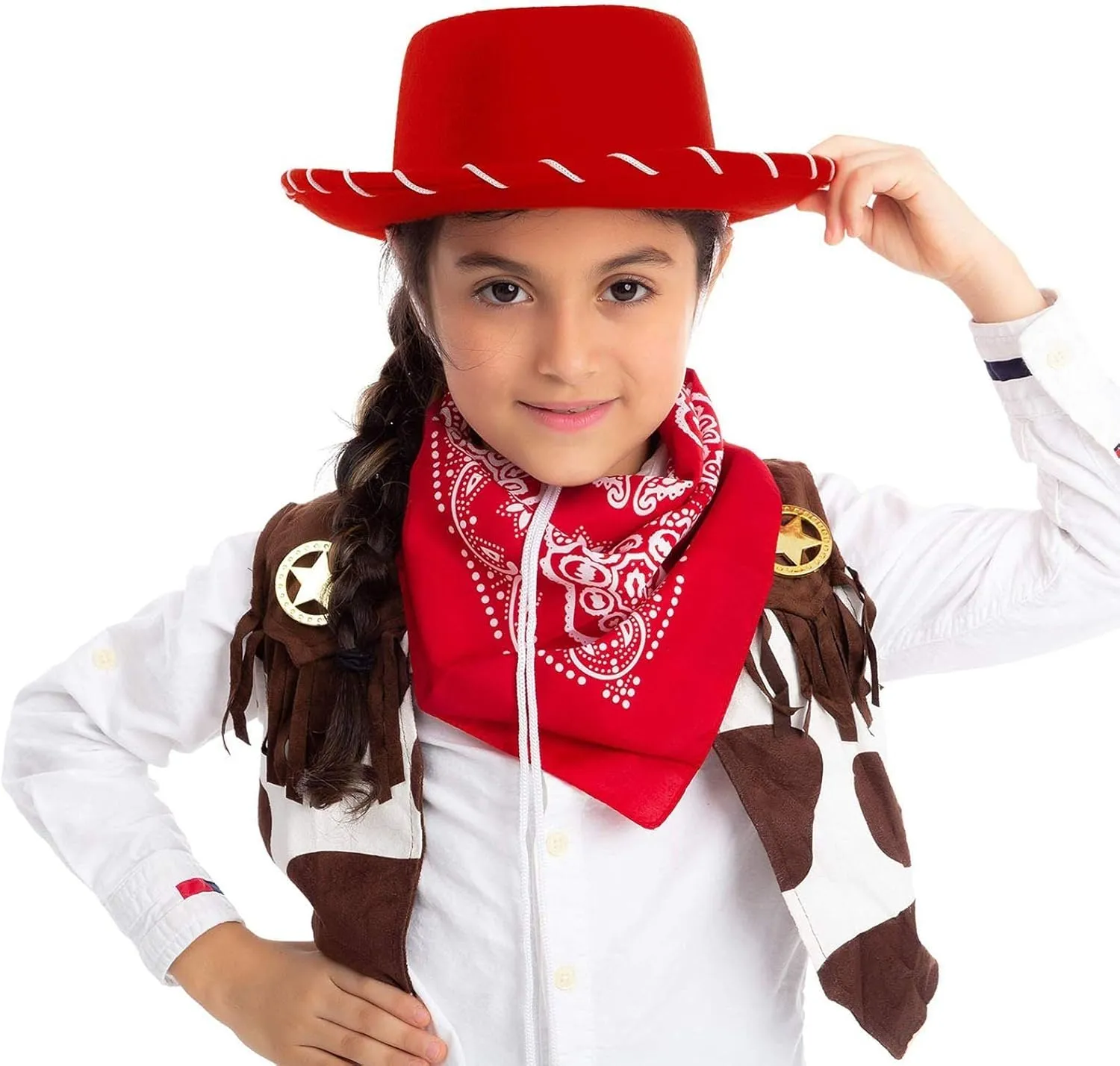 Belt Buckle Panama Hat Childrens Classic Straw Roll Up Fedora Cowgirl Sun Hat Western Cowboy Hat Dress Up