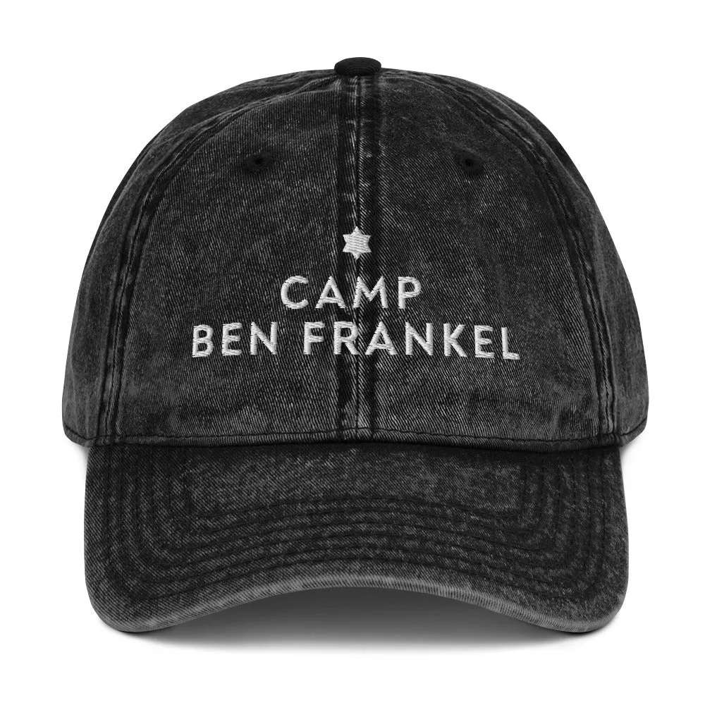 Ben Frankel Vintage Cotton Twill Cap