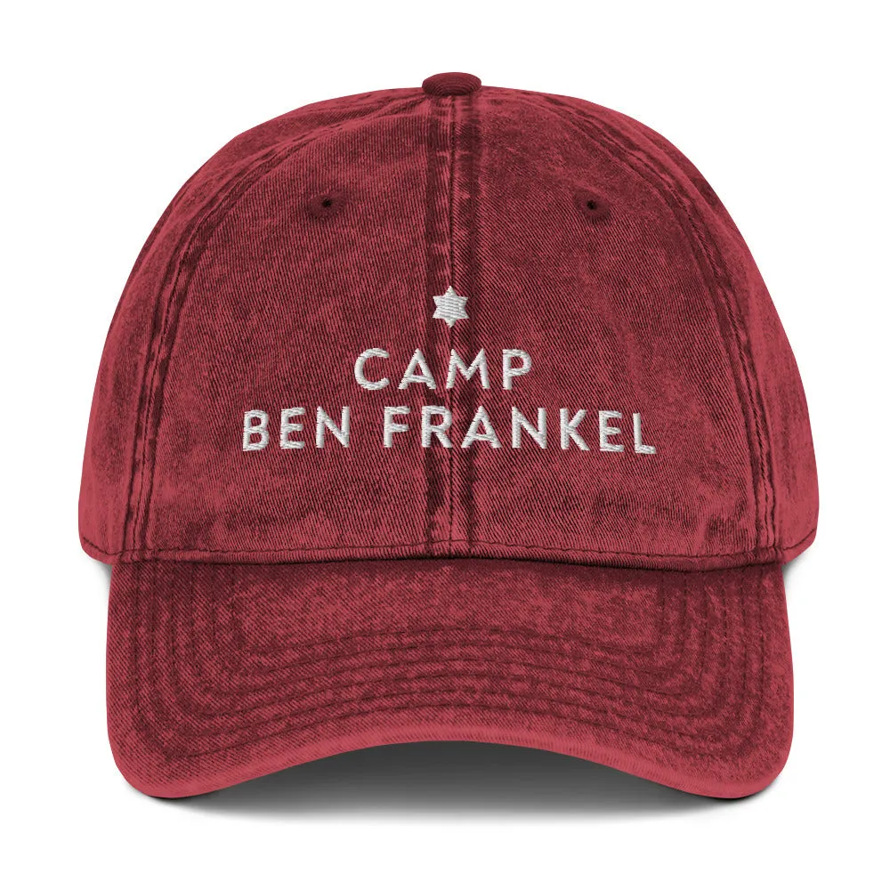 Ben Frankel Vintage Cotton Twill Cap