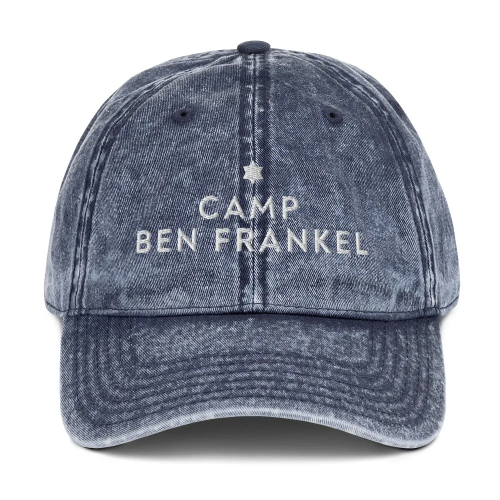 Ben Frankel Vintage Cotton Twill Cap