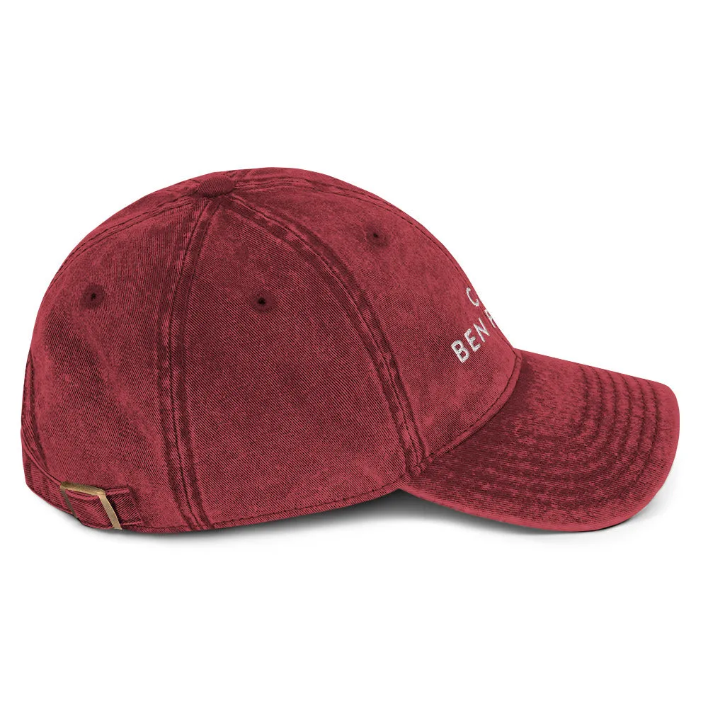 Ben Frankel Vintage Cotton Twill Cap