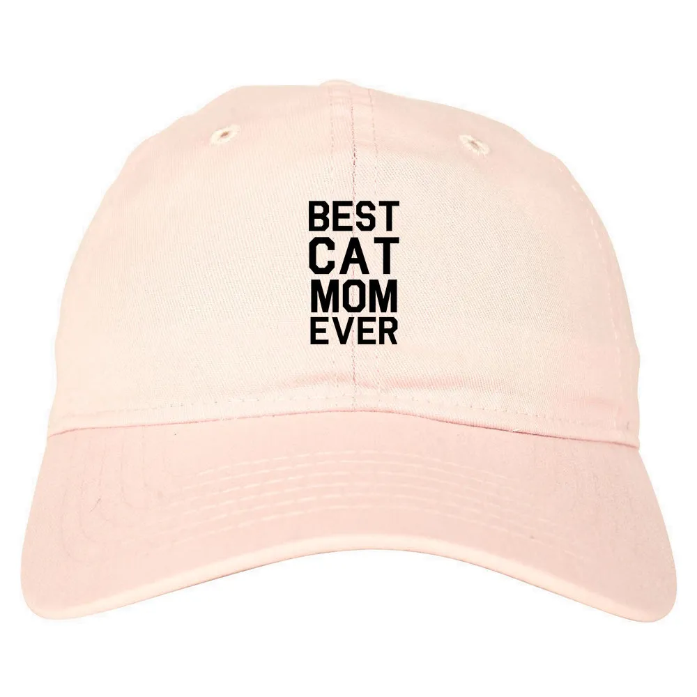 Best Cat Mom Ever Mens Dad Hat Baseball Cap