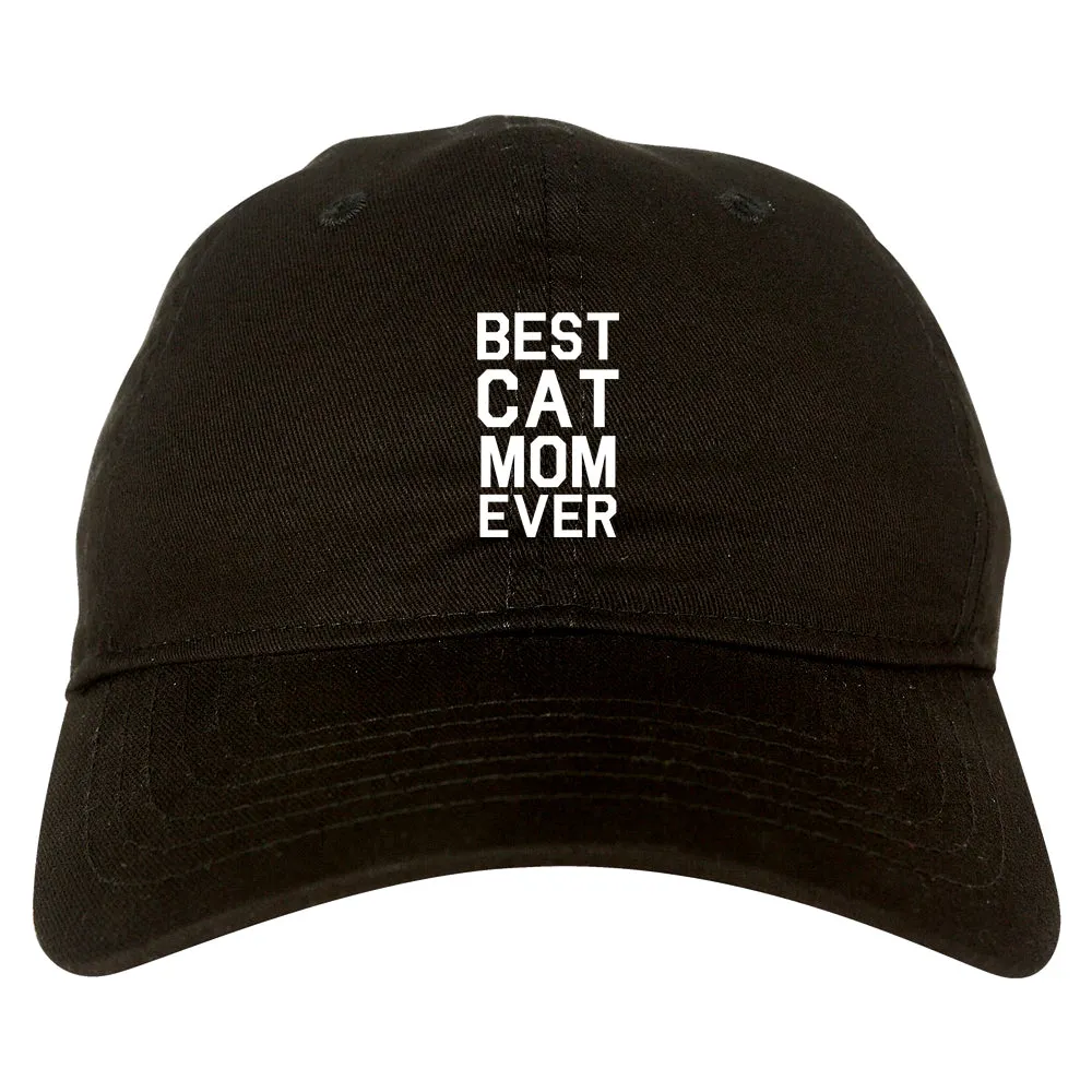 Best Cat Mom Ever Mens Dad Hat Baseball Cap