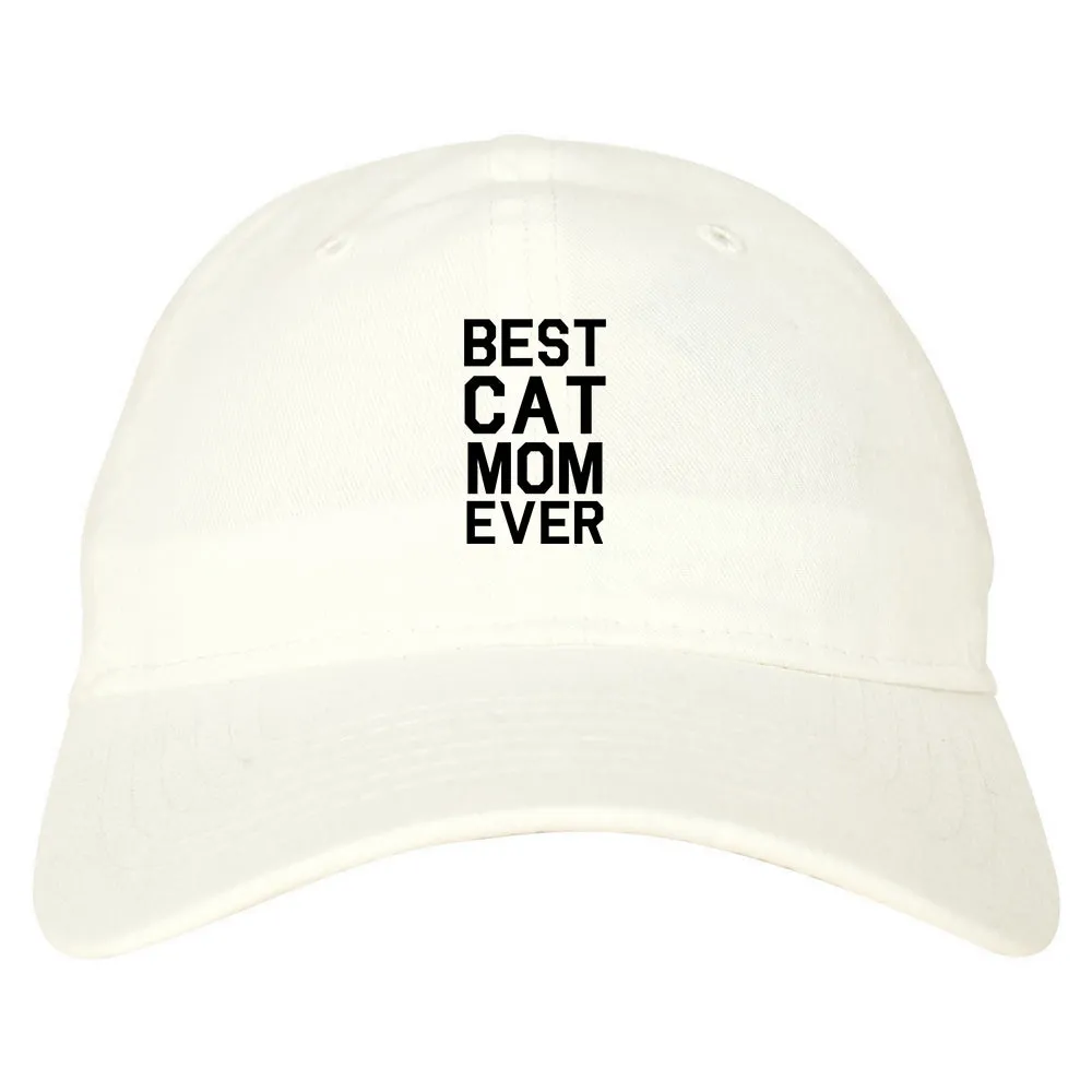 Best Cat Mom Ever Mens Dad Hat Baseball Cap
