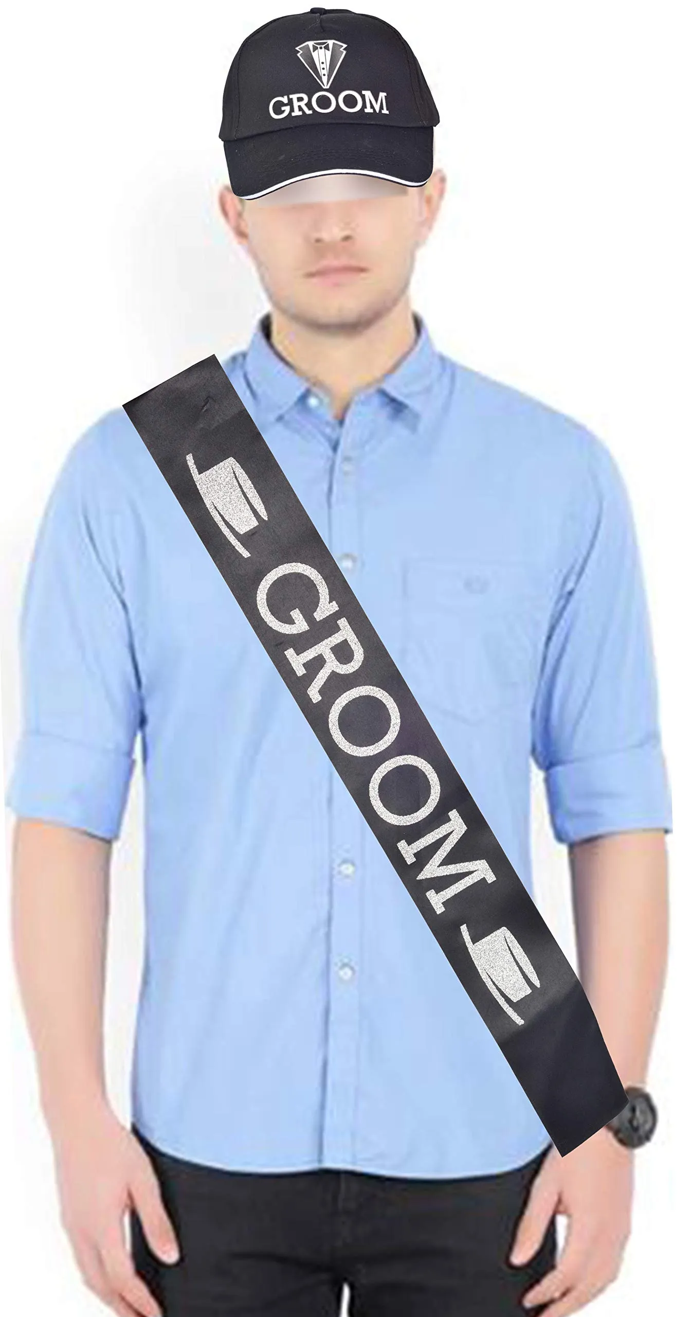 Black Groom Bachelor Party Baseball Cap l Groom Bachelors Wedding Party Decorations