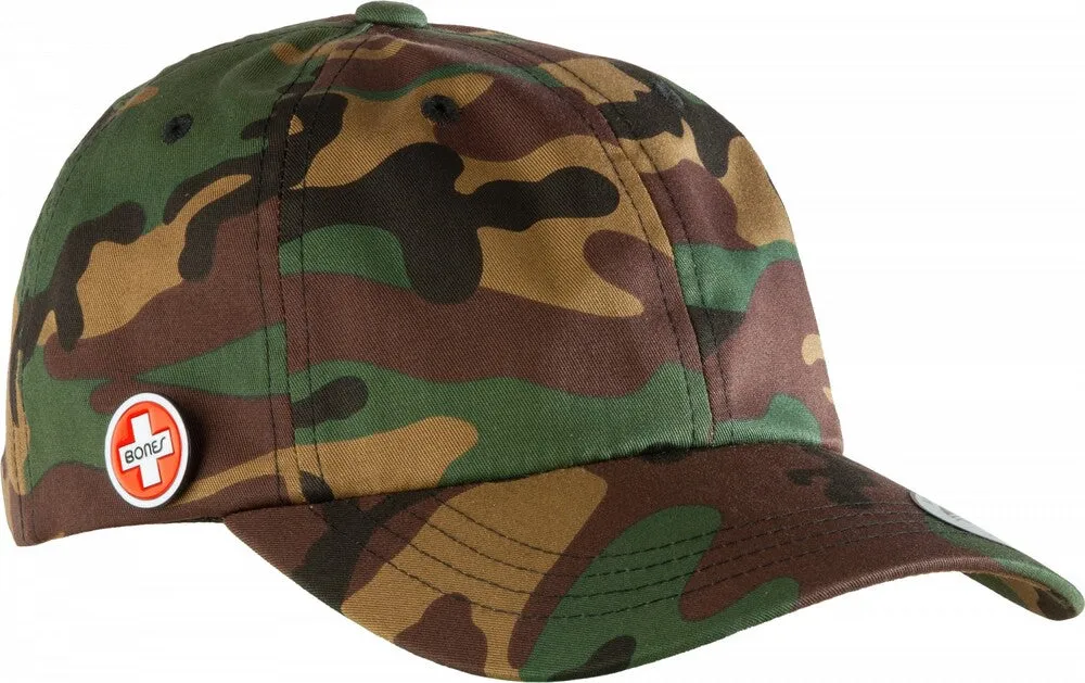 BONES DAD STRAPBACK CAP CAMO