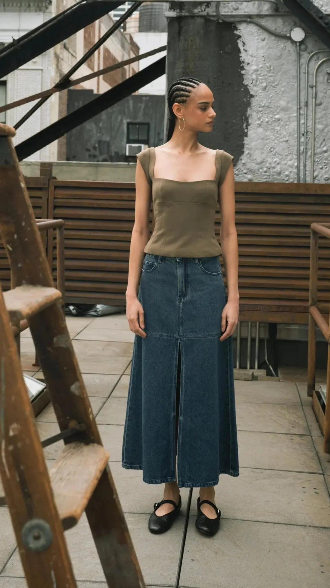 Cap Sleeve Corset Top Kangaroo