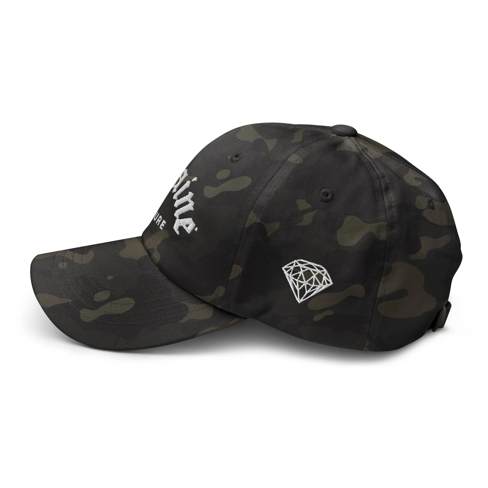 COCAINE COUTURE MULTICAM DAD HAT