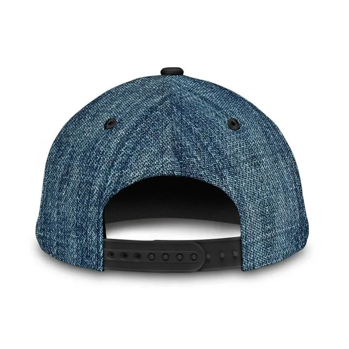 Cool Jean Texture Pride Lgbt 3D Printing Baseball Cap Hat, Gay Pride Baseball Cap