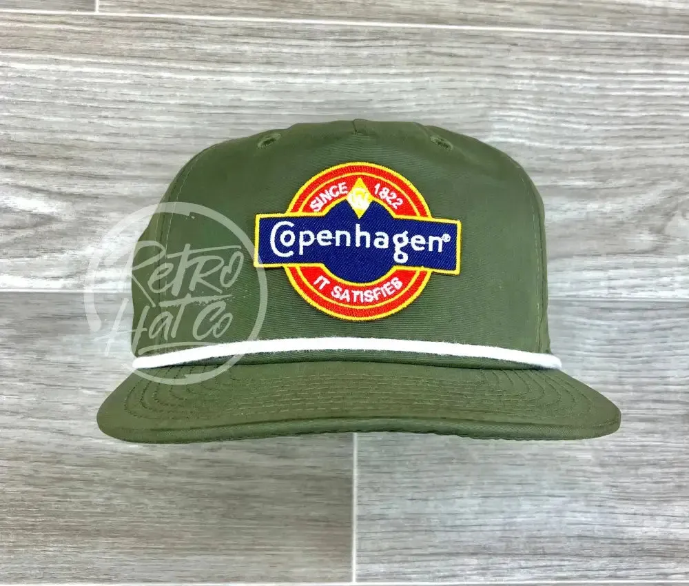 Copenhagen Patch on Retro Rope Hat