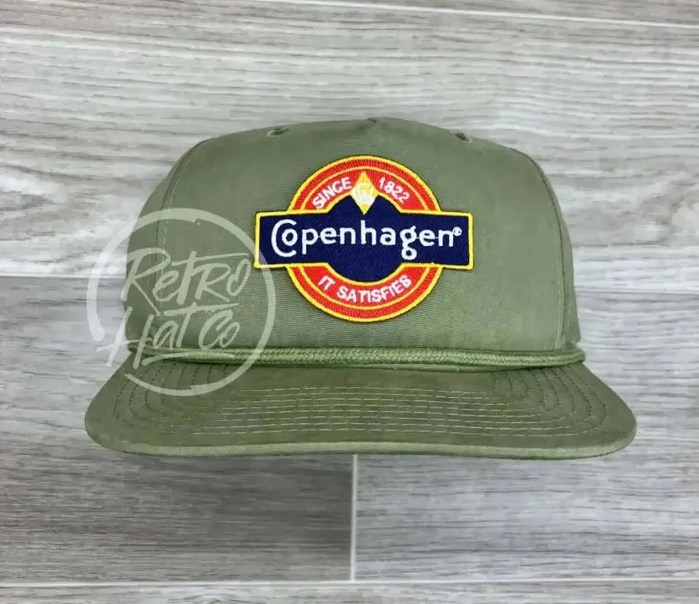 Copenhagen Patch on Retro Rope Hat
