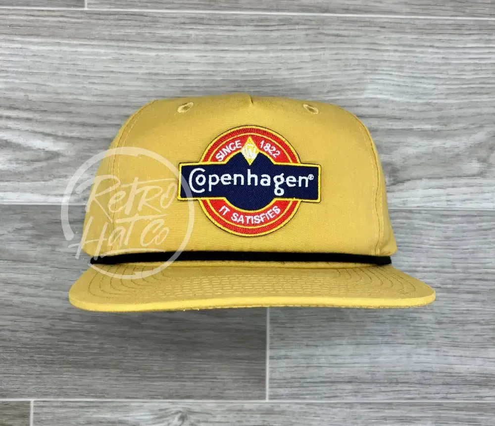 Copenhagen Patch on Retro Rope Hat