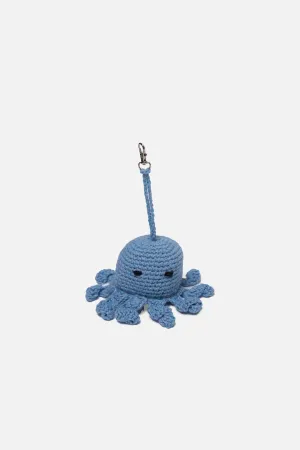 Crochet Octopus Keychain Charm