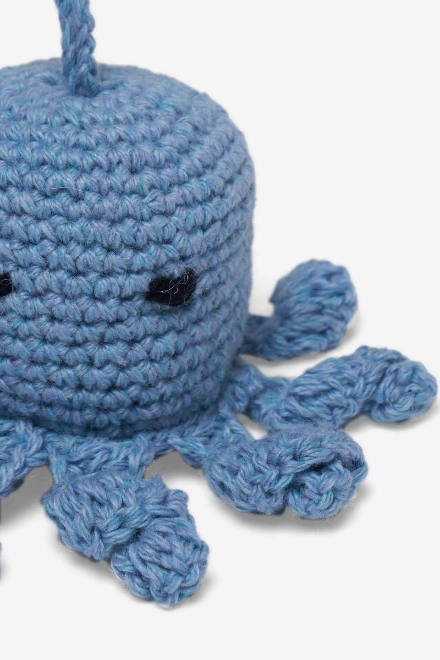 Crochet Octopus Keychain Charm