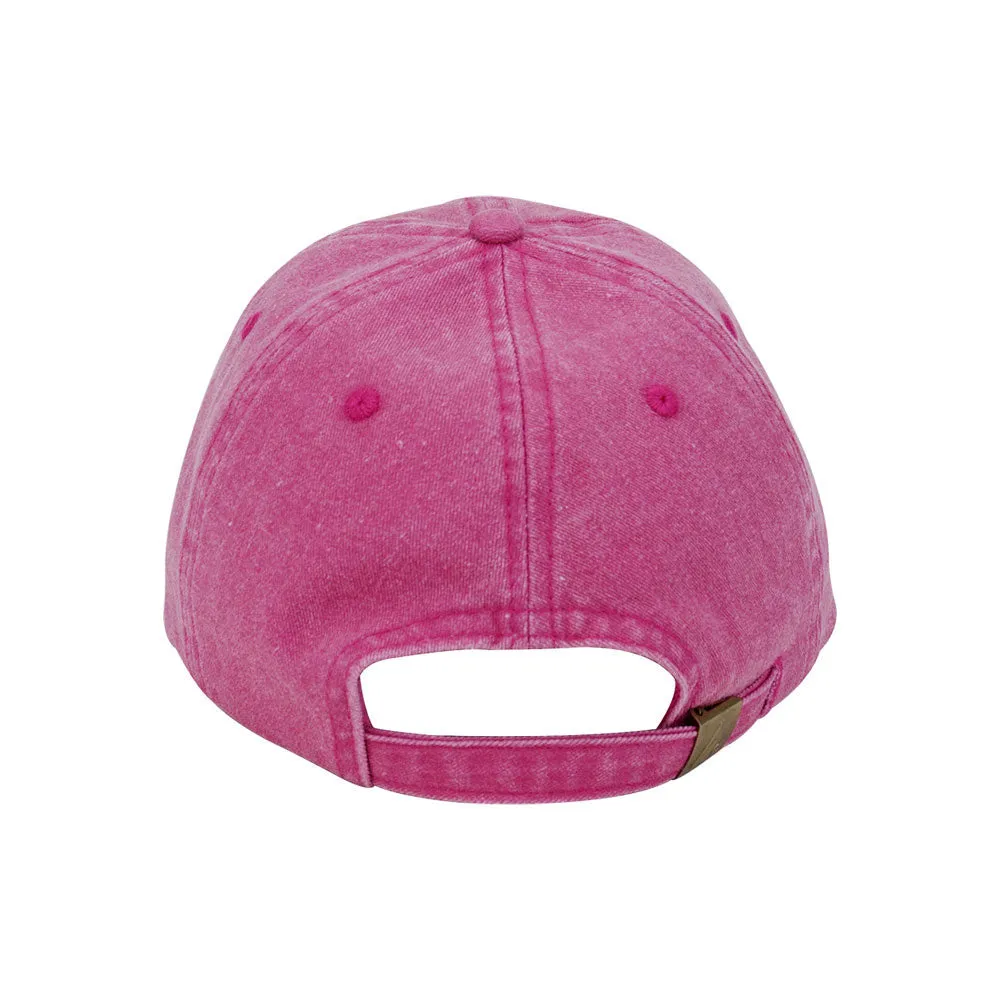 Customized Monogram Washed Cotton Cap