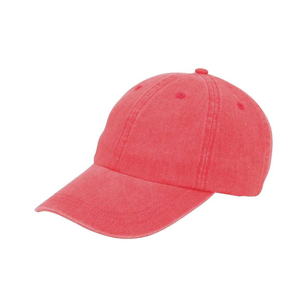 Customized Monogram Washed Cotton Cap
