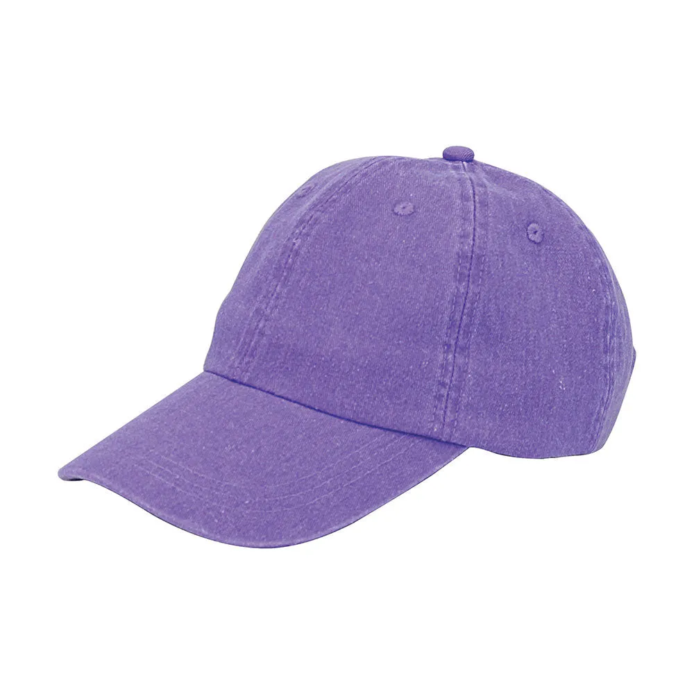 Customized Monogram Washed Cotton Cap