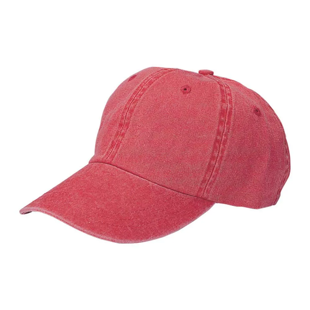 Customized Monogram Washed Cotton Cap
