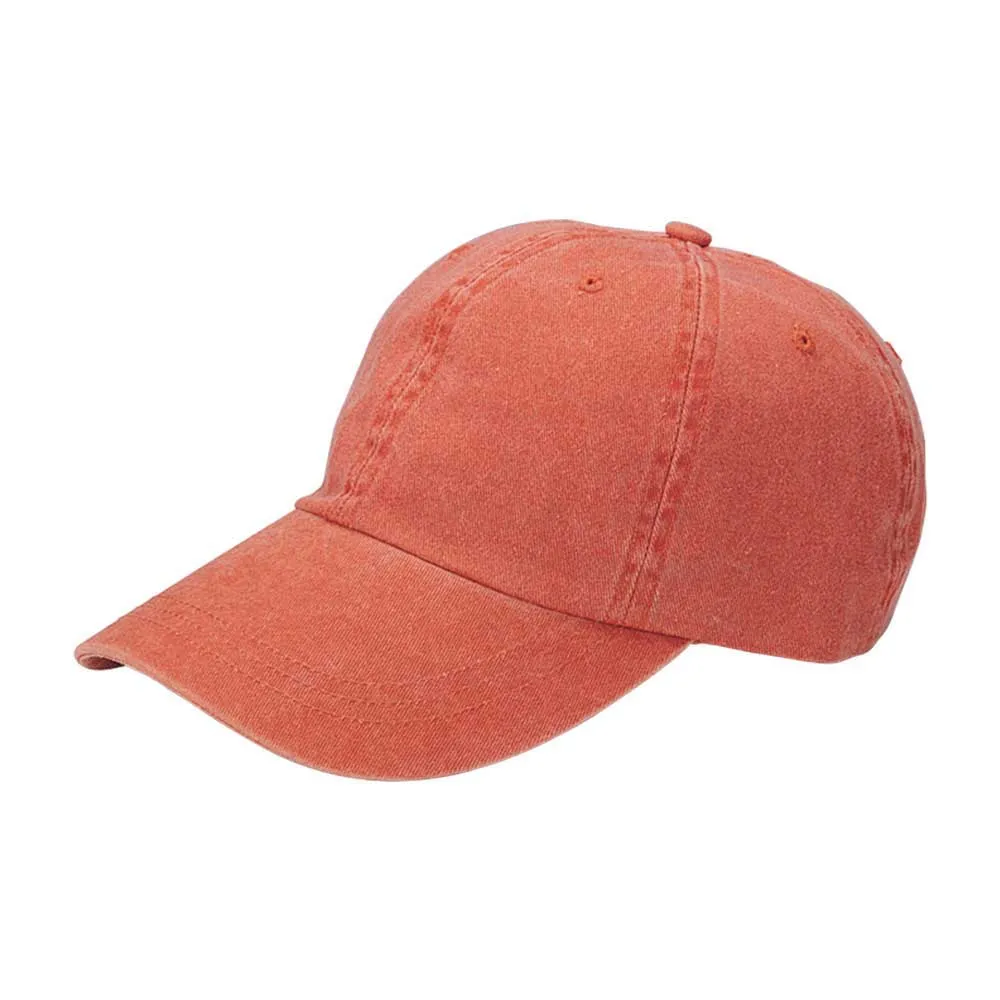 Customized Monogram Washed Cotton Cap