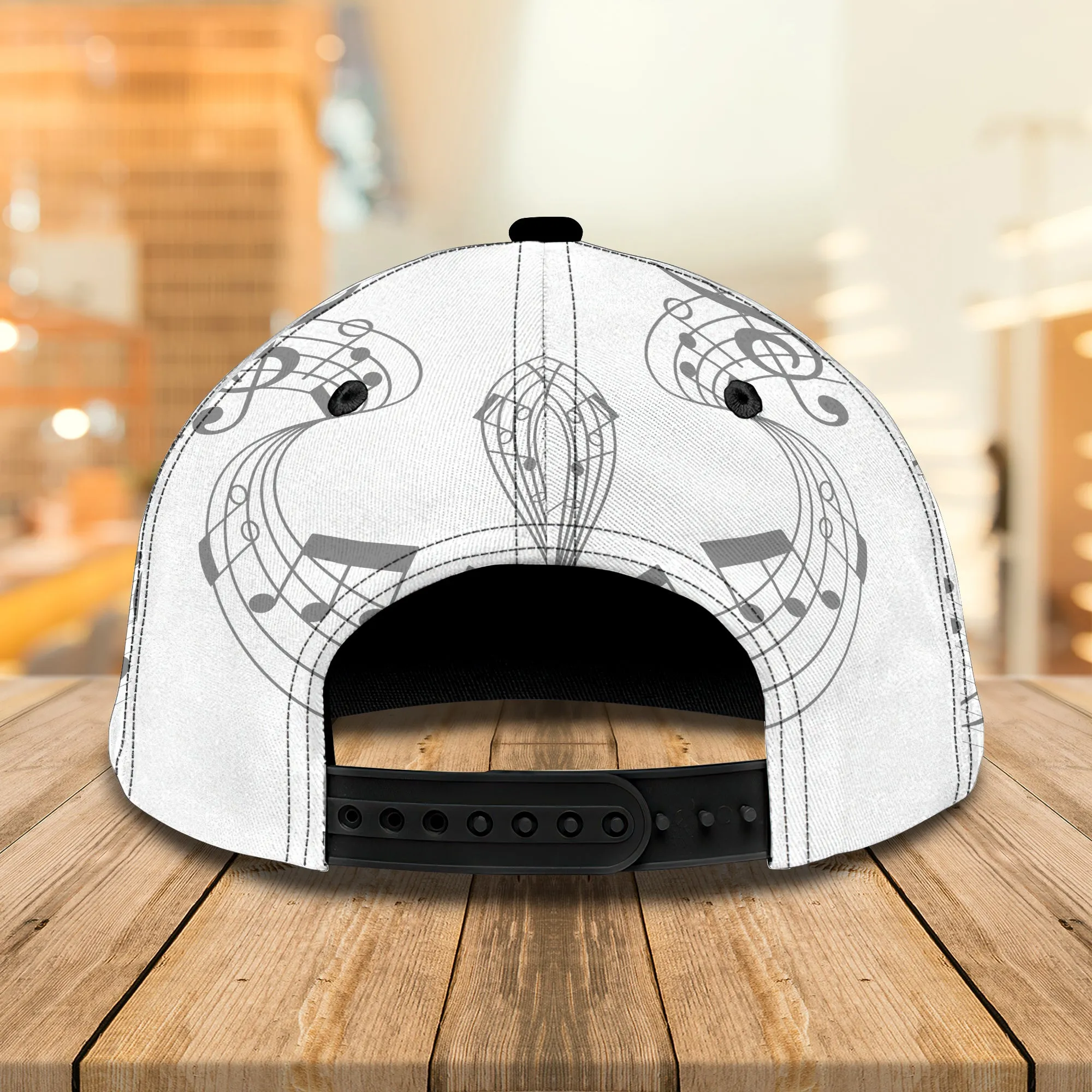 Customized With Name 3D Music Cap Hat, Dj Baseball Cap Hat, Women Dj Cap Hat