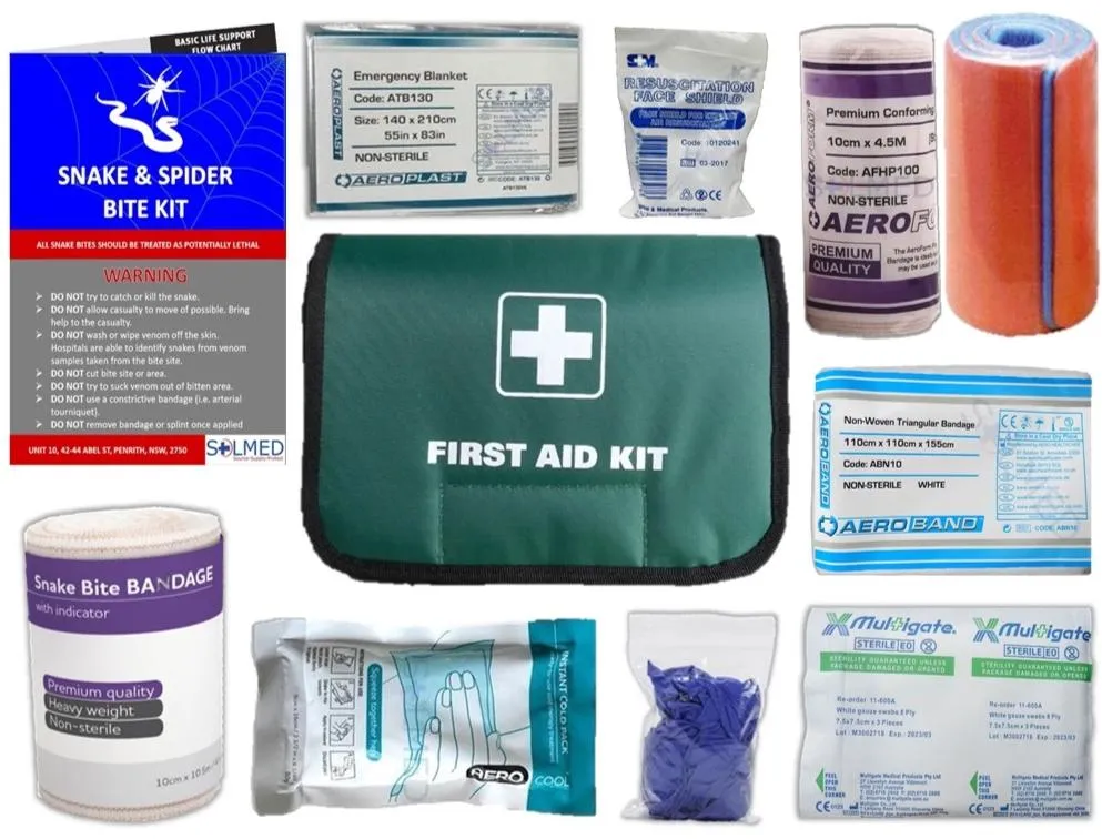 DELUXE SNAKE AND SPIDER BITE KIT
