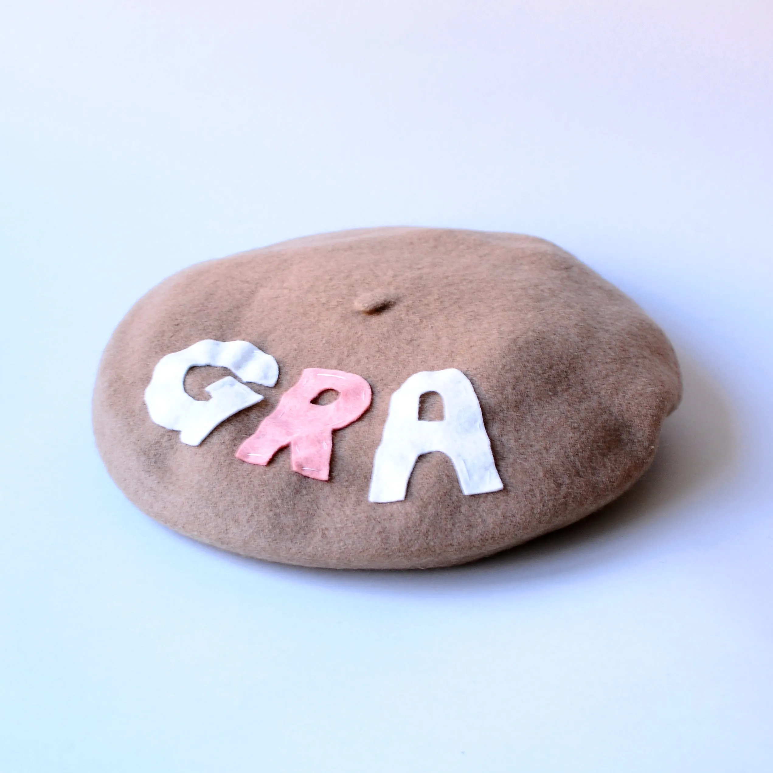 DIY Applique Felt Beret Kit