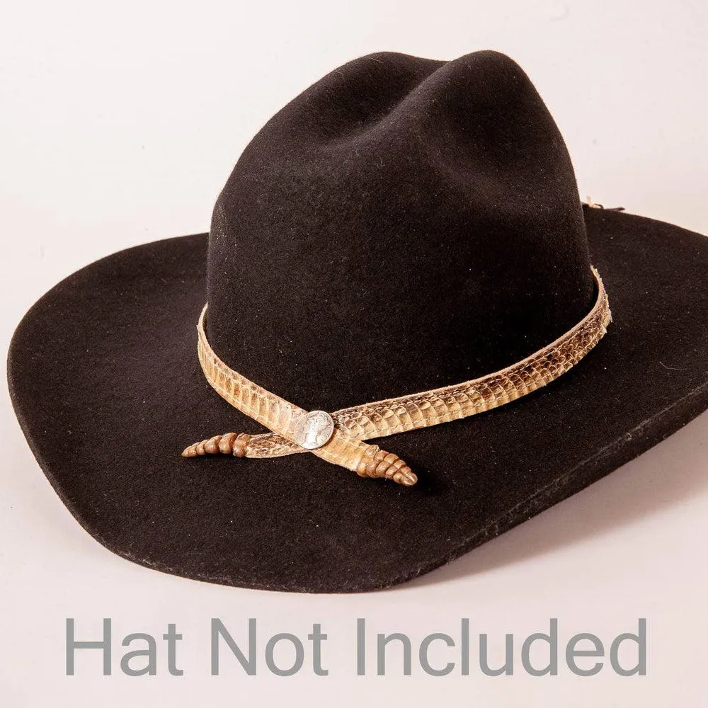Double Rattle | Rattlesnake Hat Band