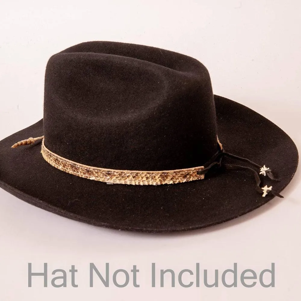 Double Rattle | Rattlesnake Hat Band