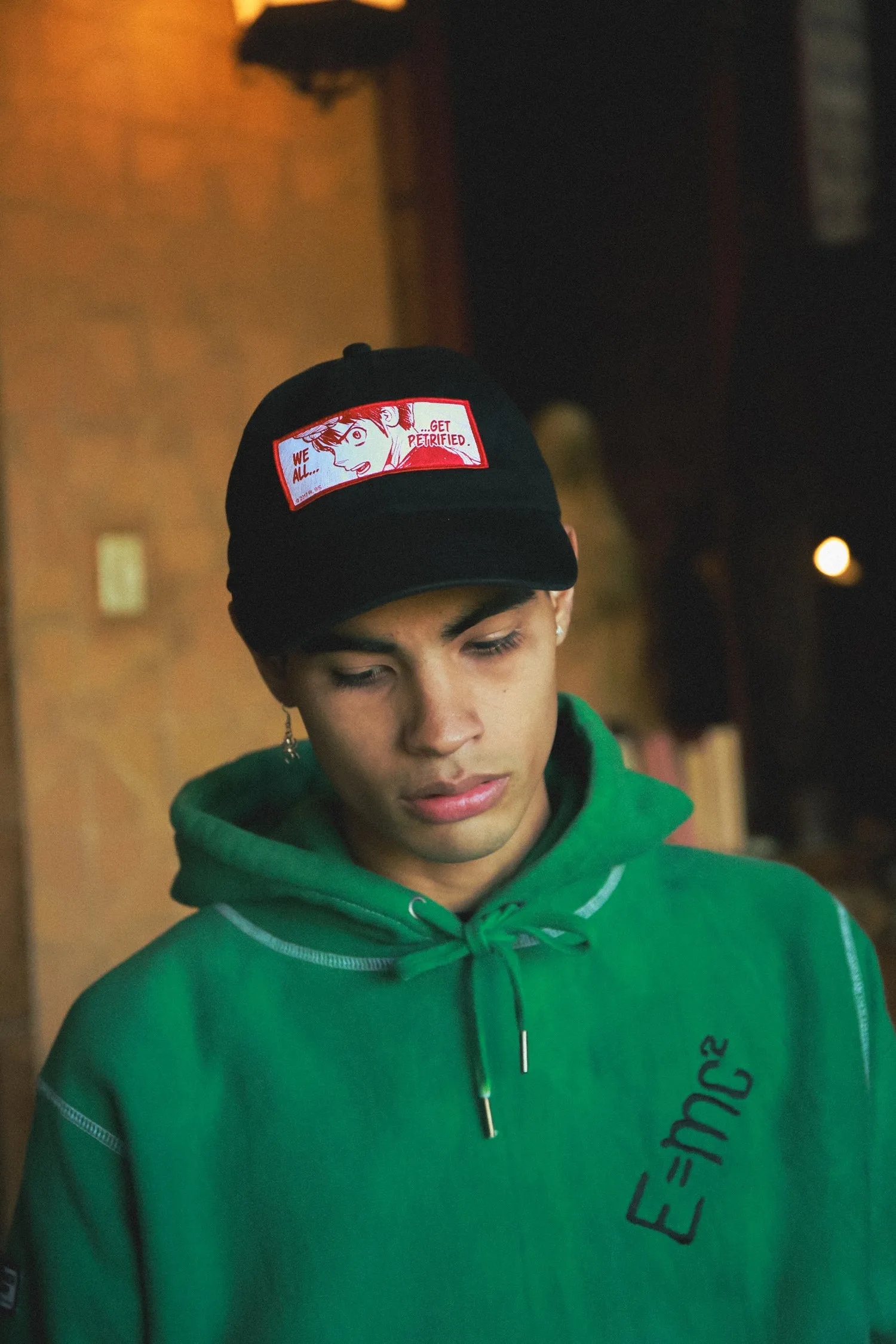 Dr. STONE Chrome Petrified Dad Hat - Black
