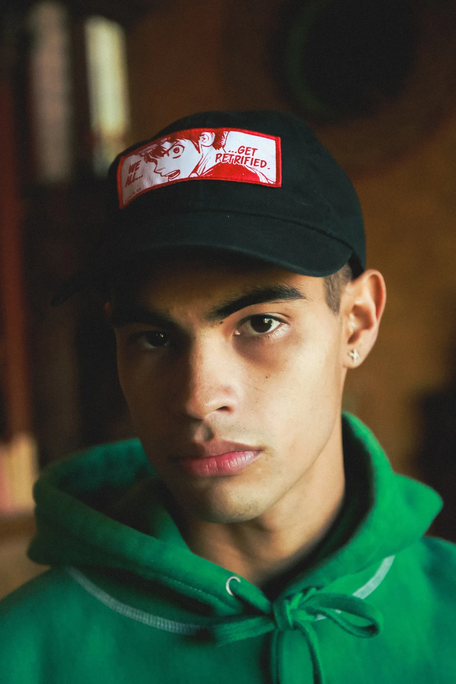 Dr. STONE Chrome Petrified Dad Hat - Black