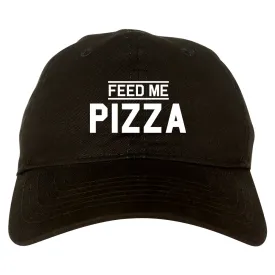 Feed Me Pizza Mens Dad Hat Baseball Cap