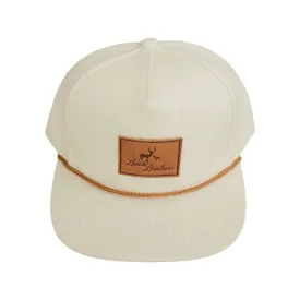 flat brim hat || sugar sand