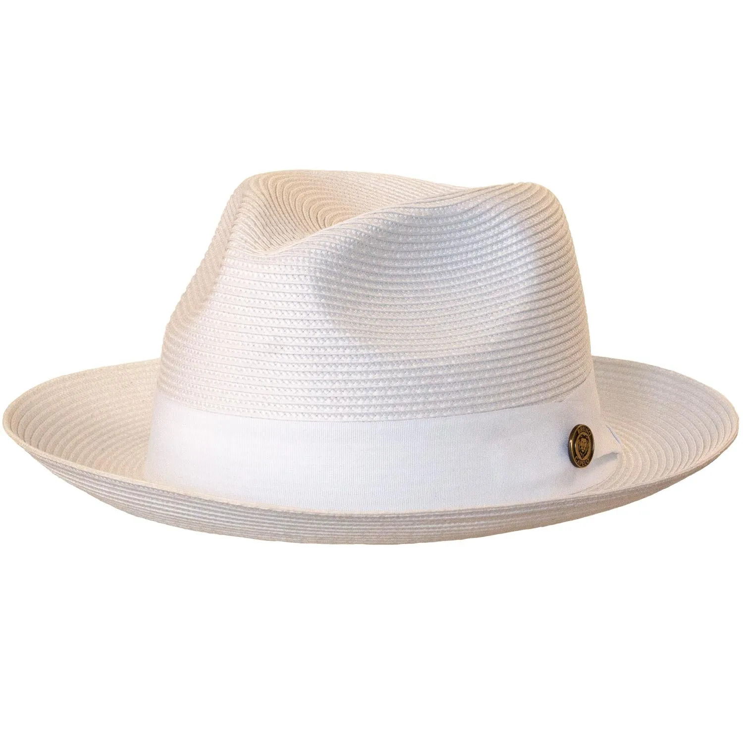 Francesco Straw Fedora by Bruno Capelo