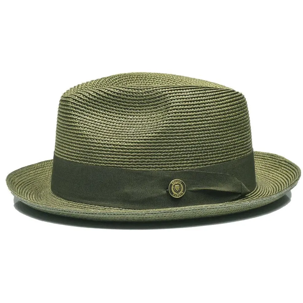Francesco Straw Fedora by Bruno Capelo