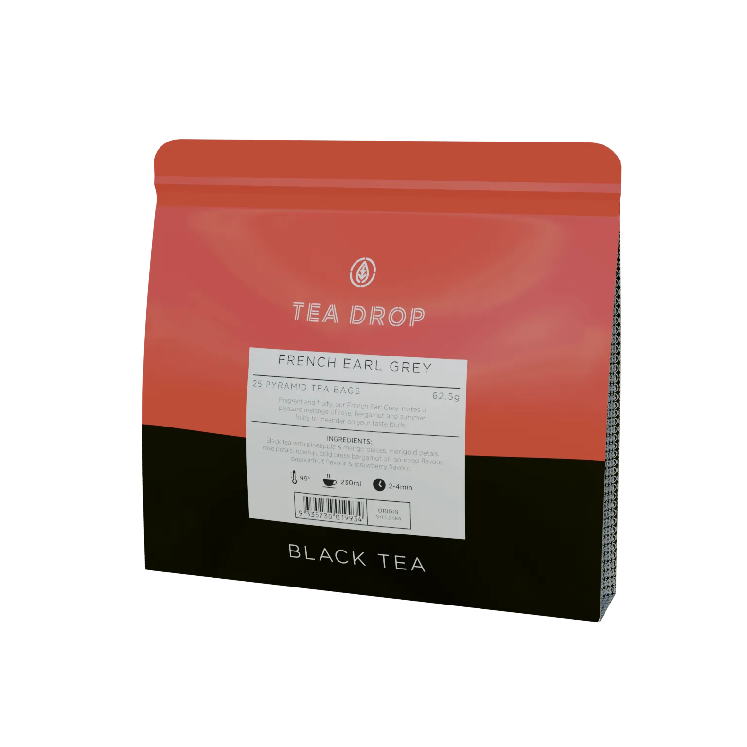 French Earl Grey Pyramid Tea Bags