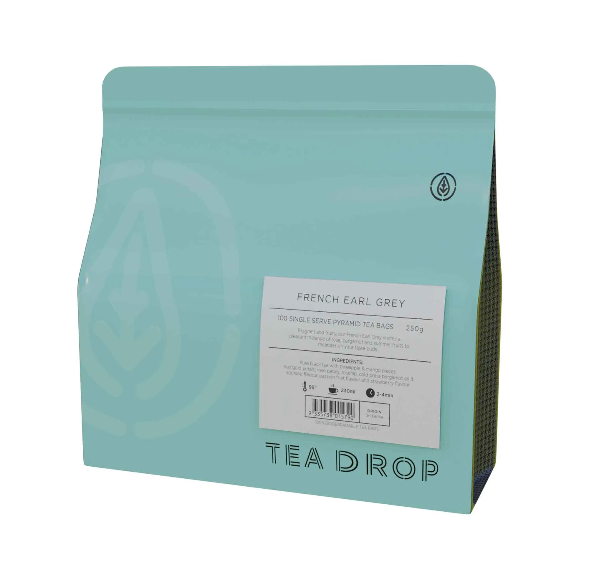 French Earl Grey Pyramid Tea Bags